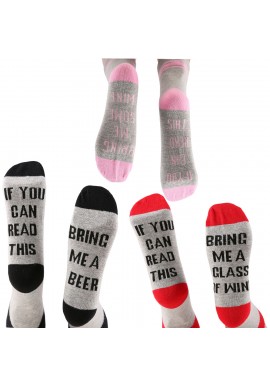 'IF YOU CAN READ THIS' Socks